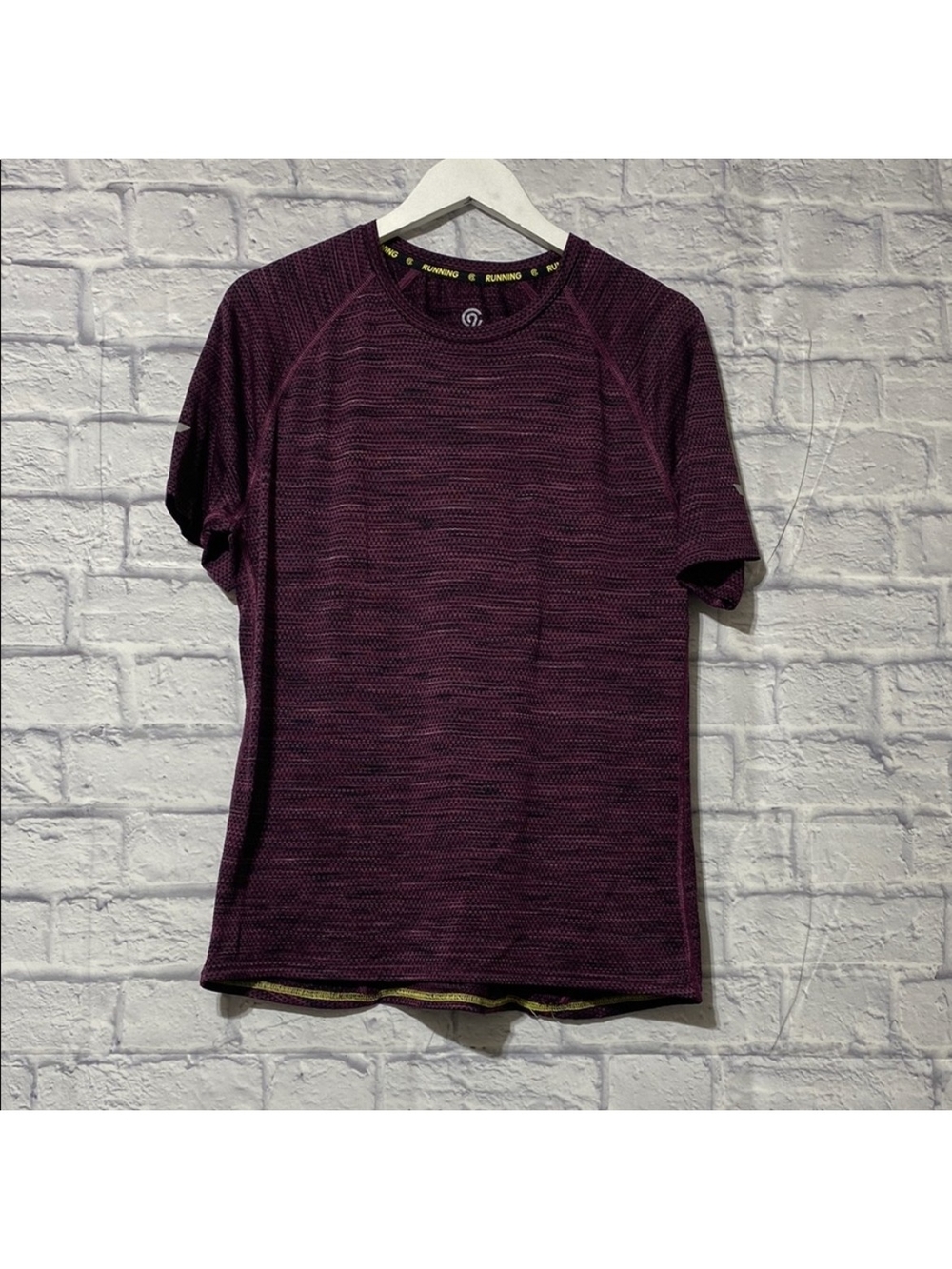 Champion Men's Short Sleeve Performance Tee in Plum Heather